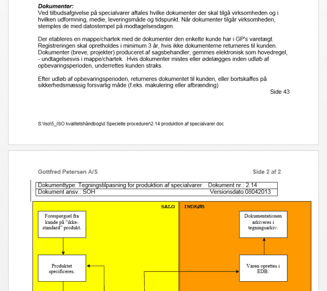 Visuelle arbejdsinstruktioner - prøve