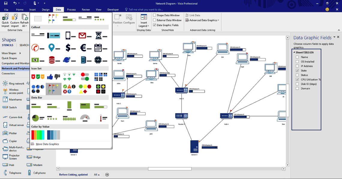 Visio als Werkzeug zur Prozessdokumentation