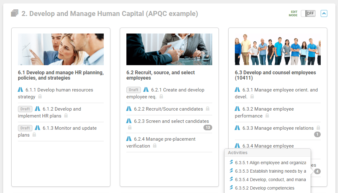 apqc Beispiel mit Gluu