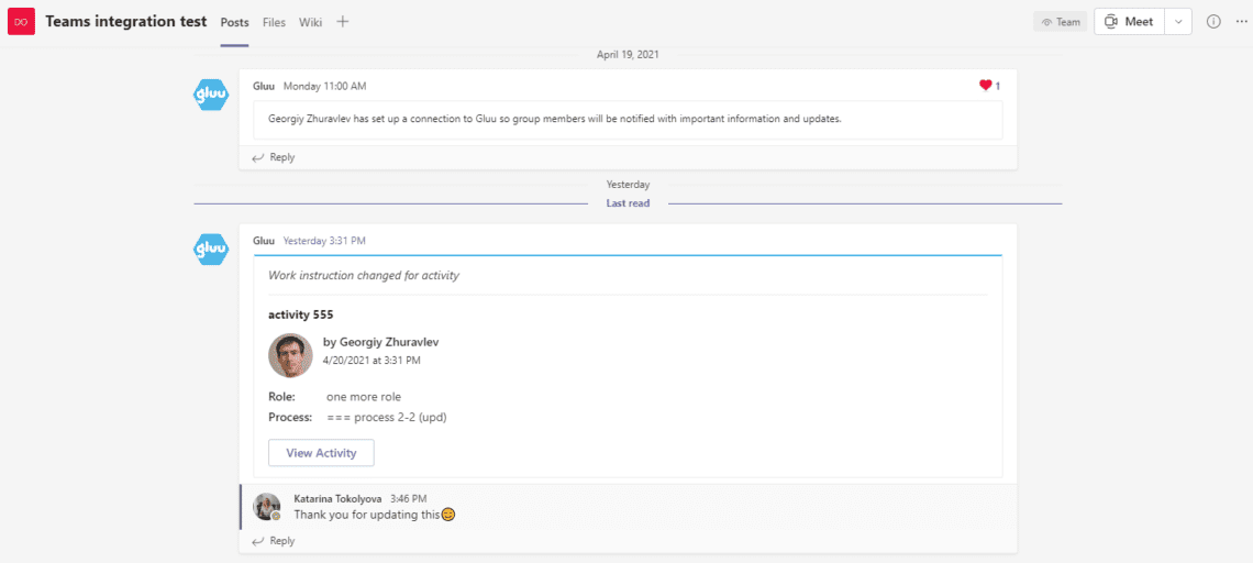 Gluu's integration with Microsoft Teams